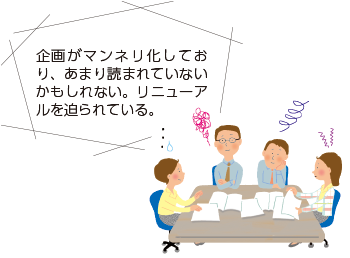 社内報のお悩み1